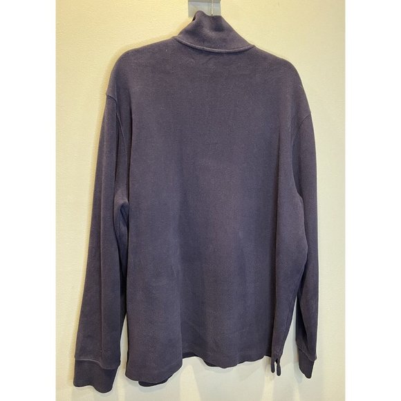 Polo Ralph Lauren Sweater Men's XL Large Pullover Ribbed 1/4 Zip Pony Logo - Picture 4 of 6